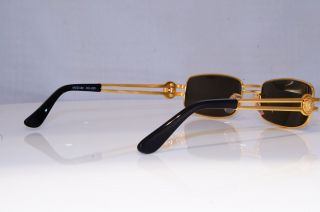 GIANNI VERSACE Mens Vintage 1990 Designer Sunglasses Gold S40 30 19992 NOS 5