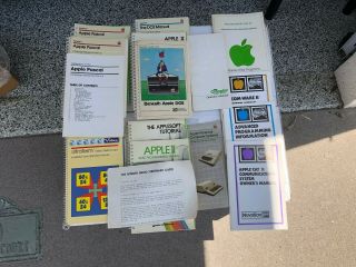 Vintage Apple 2 Plus Computer and 2 Drives w/Integer Basic Card,  etc. 6