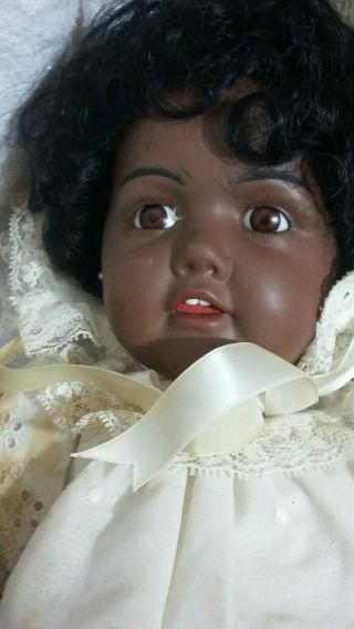 Antique All Bisque Kestner Jdk 237 Character Baby Doll 19in Tall