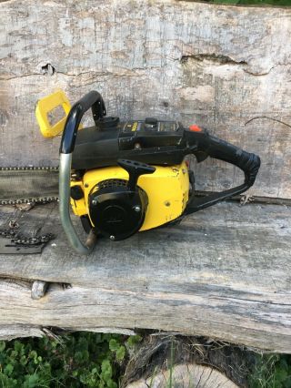 Vintage Mcculloch Pro 81 Muscle Chainsaw 2