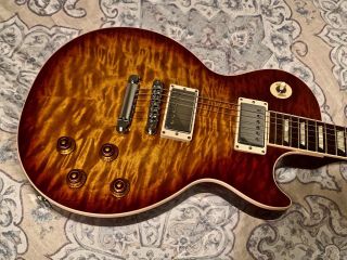 RARE ICED TEA QUILT GIBSON LES PAUL ‘PREMIUM STANDARD,  OHSC CUSTOM TRADITIONAL 4