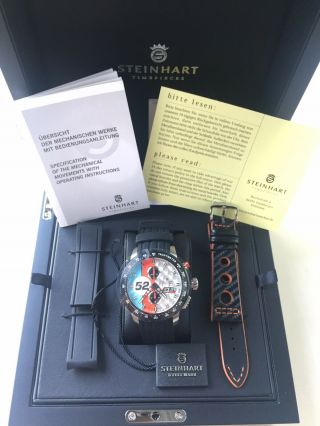 Steinhart Le Mans GT Chronograph French Limited Edition - RARE 9