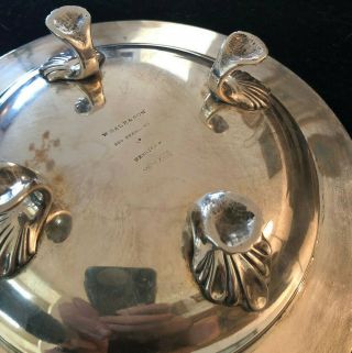 William Gale & Son Sterling Silver Covered Butter Dish Circa 1853 7