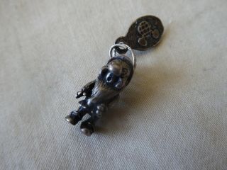 Vtg Sterling Disney ' s Snow White and the Seven Dwarfs Charm All With Tags 3