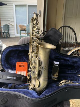 P Mauriat Pmxa 67r Alto Saxophone Dark Vintage - With Kit Great Shape