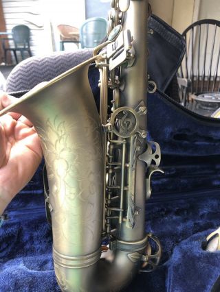 P Mauriat PMXA 67R Alto Saxophone Dark Vintage - With kit Great Shape 9