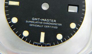 Vintage Rolex GMT - MASTER 1675 Mark 1 Long E Matte Black Watch Dial 1960s 3