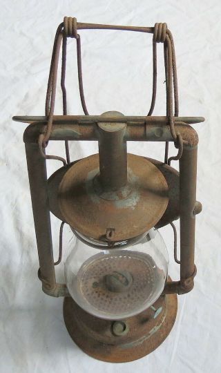1877 Patent Dietz 2 Tubular Lantern w/Clip On Reflector Vtg Old Antique 5