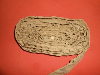 G.  BRITAIN ARMY : 1941 WWII British Vicker cloth Belt 4