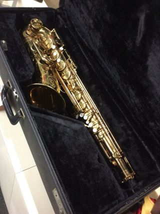 Vintage Selmer Mark VI Tenor Saxophone w/ nesting Clarinet 2