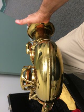 Vintage Selmer Mark VI Tenor Saxophone w/ nesting Clarinet 4
