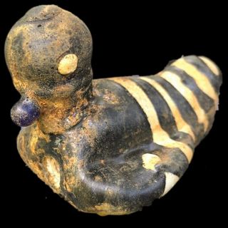 Very Rare Phoenician Glass Bird Bead 300bc Quality (8)