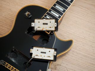 1977 Gibson Les Paul Custom Black Beauty Vintage Electric Guitar w/ Case 11
