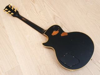1977 Gibson Les Paul Custom Black Beauty Vintage Electric Guitar w/ Case 9