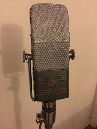 Vintage Rca - 44b Ribbon Microphone - Warm Vintage Sound - Perfect