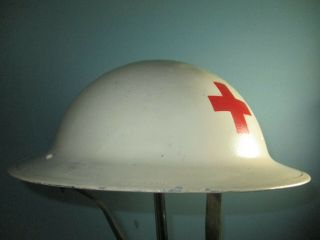 1941 Brodie Tommy Helmet Dutch Use Medic Icrc Stahlhelm Casque κράνο 胄 шлем Xx