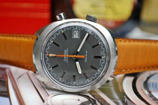 OMEGA CHRONOSTOP CALIBRE 920 GENTS VINTAGE WATCH c1970 - SPARES/REPAIRS ONLY 3