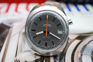 OMEGA CHRONOSTOP CALIBRE 920 GENTS VINTAGE WATCH c1970 - SPARES/REPAIRS ONLY 5