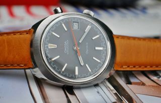 OMEGA CHRONOSTOP CALIBRE 920 GENTS VINTAGE WATCH c1970 - SPARES/REPAIRS ONLY 7