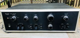 VINTAGE SANSUI AU - 6500 RECEIVER Beauty Warm Sound Look 2