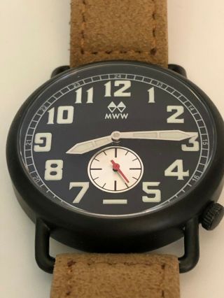 Manchester Watch Mansfield Vintage Pilot (trench Watch Style W/ Wire Lugs)