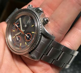 1970 ' s Vintage Tudor Rolex BLUE Monte - Carlo Chronograph ref.  94210 7