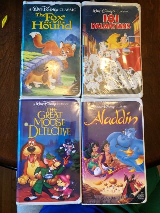 101 Dalmatians Black Diamond (RARE),  Aladdin,  and more,  all Black Diamond. 2