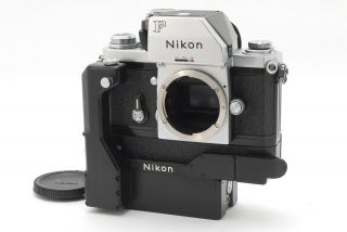 Adjusted Rare N.  Nikon F Ftn Apollo Silver 35mm Camera W/ F - 36 From Japan