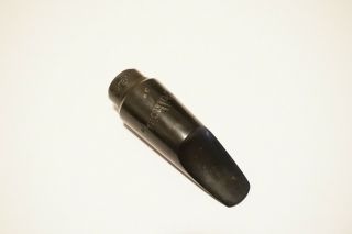 Vintage Brilhart Hard Rubber 5 Carlsbad alto saxophone mouthpiece 9