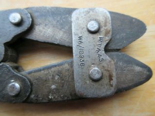 WWII British Wire Cutters Dated 1945 3