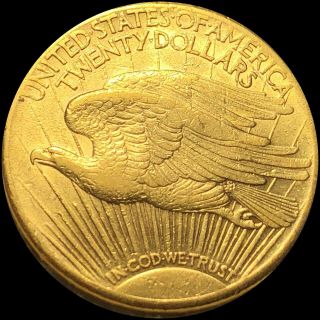 1908 - S $20 Gold Saint Gaudens NEARLY UNCIRCULATED Rare San Fran Collectible NR 4