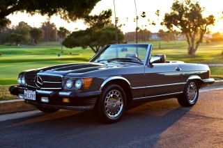 1986 Mercedes - Benz Sl - Class Two Top Low Mile Socal Rare