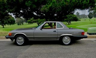 1986 Mercedes - Benz SL - Class Two Top Low Mile SoCal Rare 5