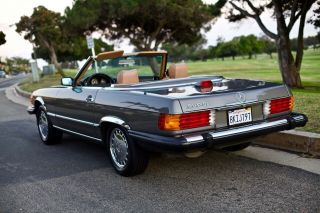 1986 Mercedes - Benz SL - Class Two Top Low Mile SoCal Rare 8