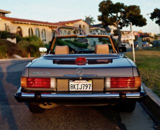 1986 Mercedes - Benz SL - Class Two Top Low Mile SoCal Rare 9