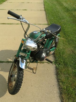 Old Vintage Rupp ROADSTER 2 MINIBIKE with Tecumseh Engine Running 12