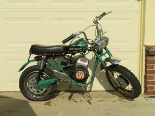 Old Vintage Rupp ROADSTER 2 MINIBIKE with Tecumseh Engine Running 2