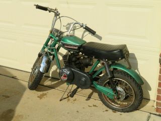Old Vintage Rupp ROADSTER 2 MINIBIKE with Tecumseh Engine Running 3