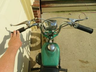 Old Vintage Rupp ROADSTER 2 MINIBIKE with Tecumseh Engine Running 6