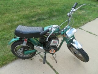 Old Vintage Rupp ROADSTER 2 MINIBIKE with Tecumseh Engine Running 7