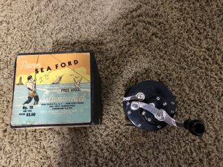 Early Vintage Penn Sea Ford Reel And Box 1930s 1940s Seaford