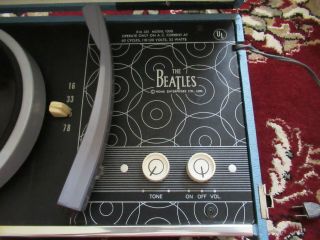 Beatles RARE 1964 BEATLES PHONOGRAPH RECORD PLAYER MODEL 1000 BEAUTY 7