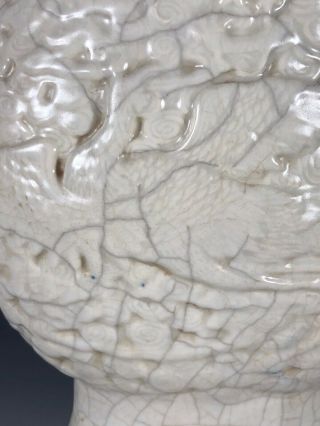 Chinese ceramic soft paste dragon vase with Qianlong mark 18th Century 4