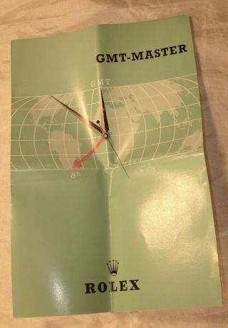 1965 Vintage Rolex GMT Master,  Model No.  1675,  Box Set,  RARE 7