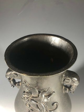 Chinese bronze vase ming dynasty 5