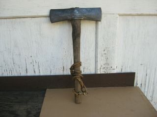 Vintage Rare Hard To Find Collins R King Tool Steel High Toppers Axe.