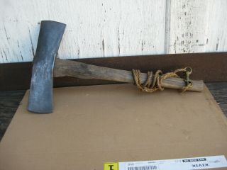 Vintage rare hard to find Collins R King tool steel high toppers axe. 2