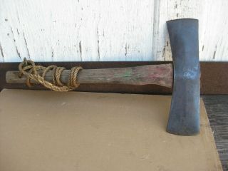 Vintage rare hard to find Collins R King tool steel high toppers axe. 3