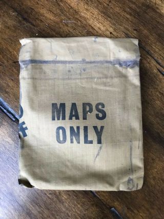 Ww2 Wwii Escape Evasion Map Pack,  Waterproof Pouch For Silk Maps