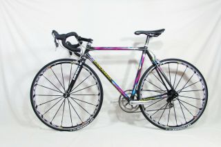 Vintage 90 ' s COLNAGO C40 TEAM LAMPRE 54cm Post Modern BIKE 9s Mavic Ksyrium SSC 4